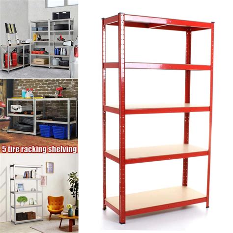 Buy 5 Tier Boltless Shelving Unit for Garage and Shed - Freestanding ...