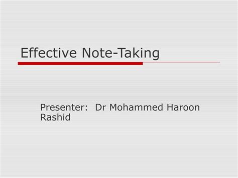 Image result for PowerPoint Method Note Taking