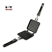 NETIZEN Non Stick Non Electric Cast Iron Waffle Maker for Home, mini ...