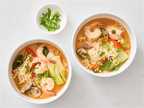 Spicy Shrimp Ramen Noodles Recipe