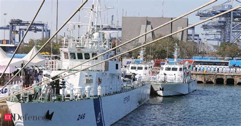Cochin Shipyard launches 17th fast patrol vessel for Indian Coast Guard ...