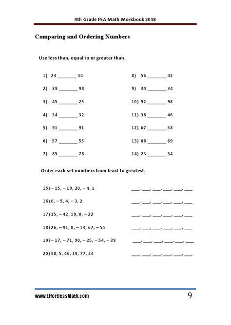 Image result for FSA Practice Test Grade 4 Math