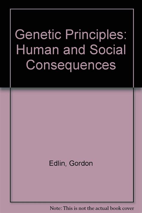 Buy Genetic Principles: Human and Social Consequences Book Online at ...