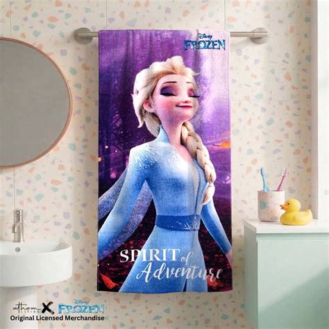 Frozen Kids Bath Towel – 350 GSM | Athom Living