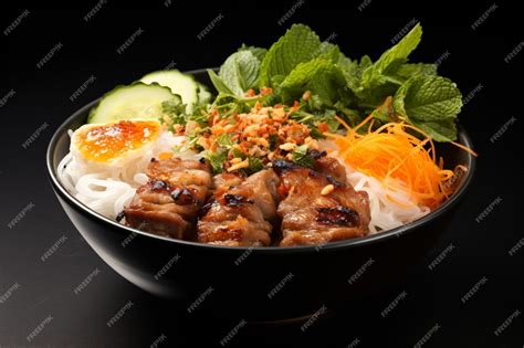 Premium Photo | Picture of Bun Thit Nuong