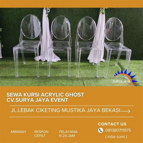 Sewa Ghost Chair Sawangan Depok Kualitas Terbaik Dan Murah