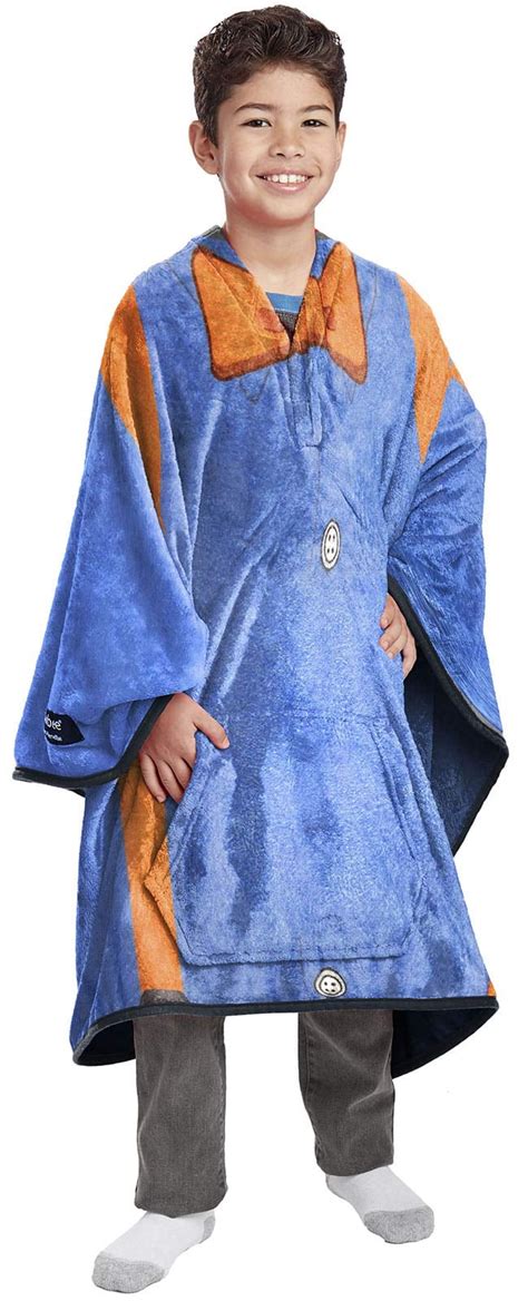 Buy Blippi Throwbee – 2-in-1 Wearable Kids Plush Blanket Poncho - Fade ...