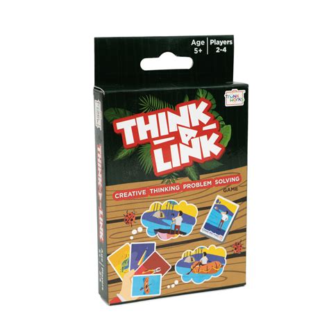 Think A Link | Brain Development & Problem Solving Card Game for 5-year ...