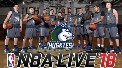 Chino Hill Basketball Team On NBA LIVE 18 Roster Editor vs Golden State ...