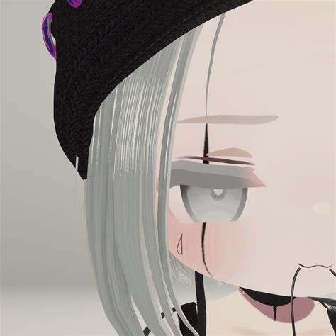 【5アバター対応】Clown＆teardrop Face Tatto - LITARY - BOOTH