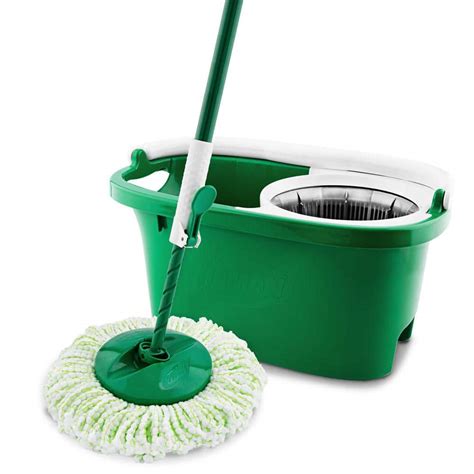 Buy Microfiber Wet Tornado Spin Mop and Bucket Floor Cleaning System ...