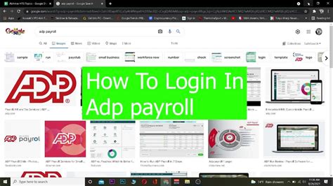 ADP Payroll Tutorial Accounting 的图像结果