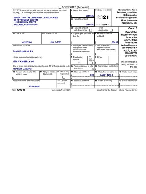 Image result for 1099-R Explained