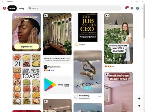 Pinterest 1.1.1.0 - Скачать на ПК бесплатно