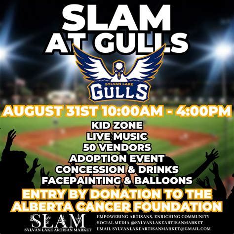 SLAM at GULLS Stadium ?️ , Sylvan Lake Gulls, 31 August 2024 | AllEvents