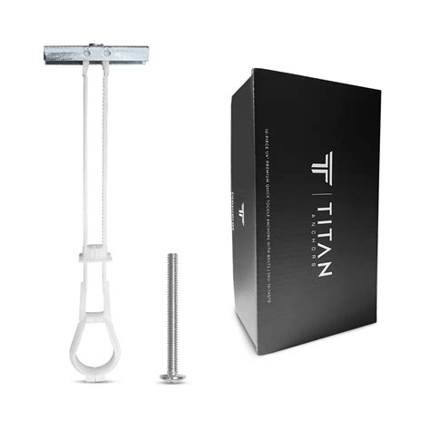 TITAN ANCHORS® 1/4"-20 Quick Toggle Anchors with Bolts | for Drywall ...
