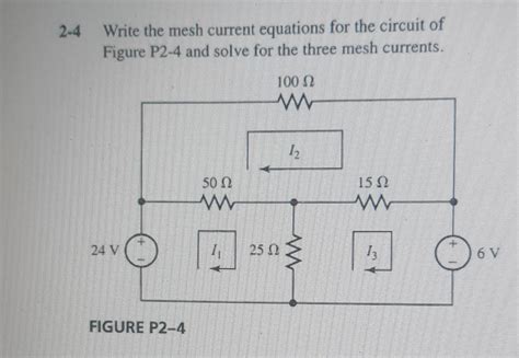 Image result for Mesh Current Equations