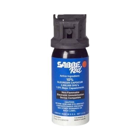 SABRE RED 1.33% MC 1.8 oz Cone Stream Pepper Spray | Galls