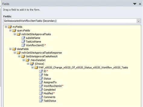InfoPath Data Connection 的图像结果