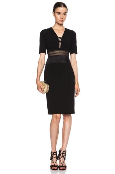 Altuzarra Patina Triacetate-Blend Dress in Black | FWRD