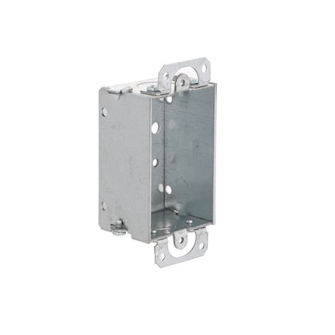 Hubbell RACO 1-Gang Galvanized Steel New Work/Old Work Switch/Outlet ...