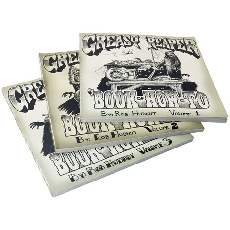 The Greasy Reaper Book of How-To Trilogy – Lowbrow Customs