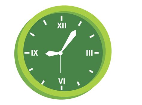 Object - Clock with Circle shape 13367180 PNG