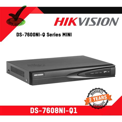 Hikvision DS-7600NI-Q1 SERIES Network Video Recorder NVR – Techfinder ...