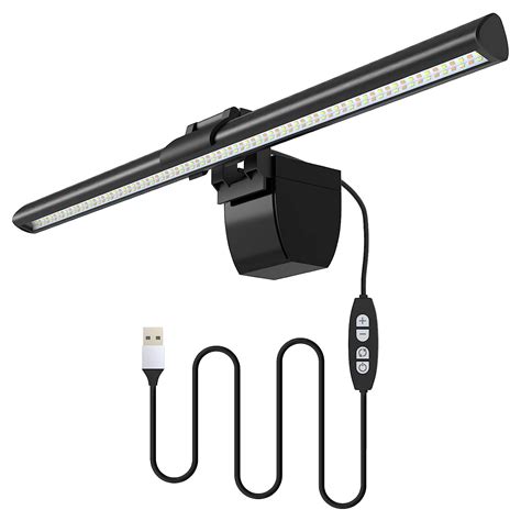 Laptop Computer Monitor Lamp, Screen Light Bar E-Reading LED Task Lamp ...