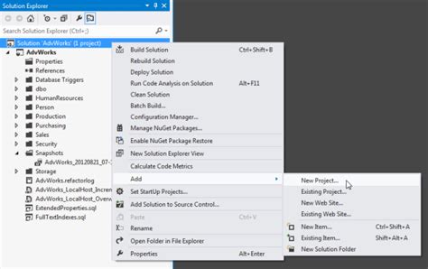 Image result for SQL Data Tools for vs 2012 Tutorial