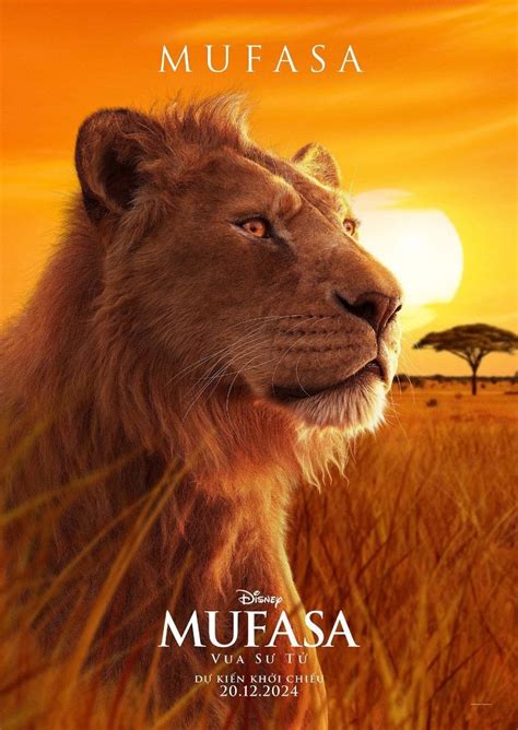 Mufasa: The Lion King - 8 New International Character Posters