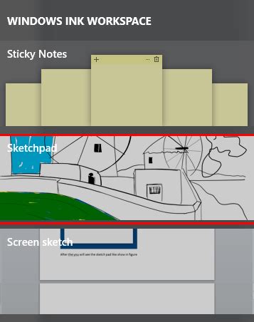 Image result for Windows Ink Workspace Bar