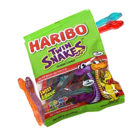 Haribo Twin Snakes 5oz - 12ct – I Got Your Candy