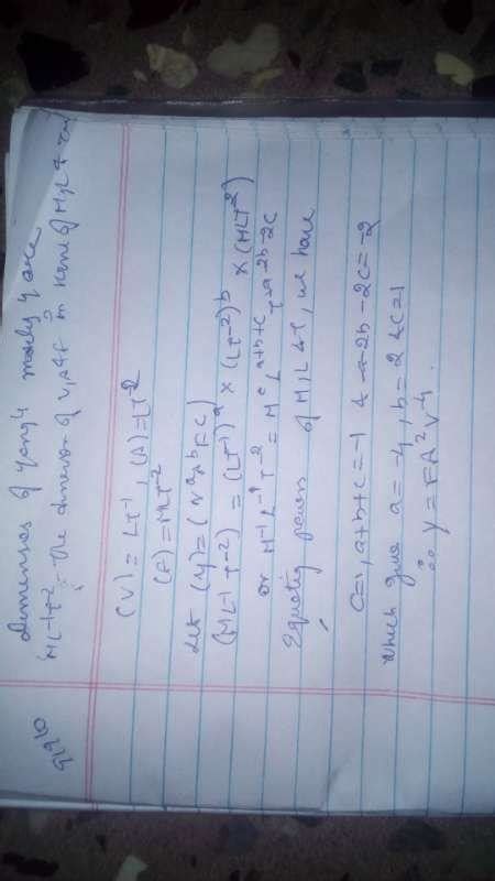 If instead of mass, length amd time as fundamental quantities we choose ...