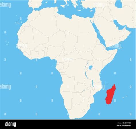 Madagascar Location On World Map