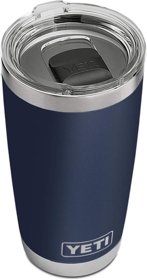 Buy YETI Rambler 20 oz Stainless Steel Vacuum Insulated Tumbler w ...
