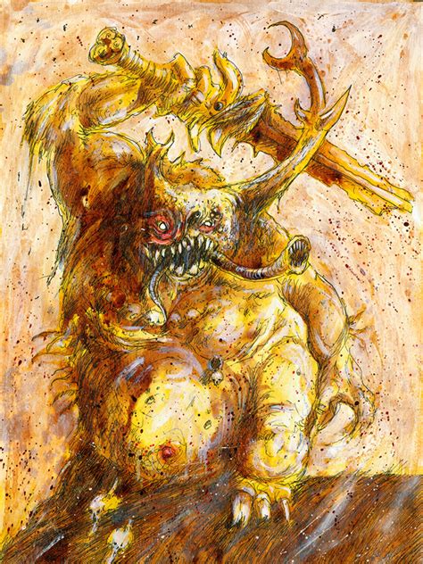 Plague Toads :: Great Unclean One (Wh FB) :: Rot Flies :: Nurgling (Wh ...