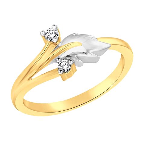 Vidhi Jewels Gold Plated Antique Diamond Alloy & Brass Finger Ring for ...