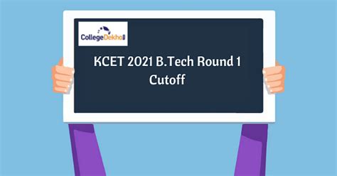KCET 2021 B.Tech Round 1 Cutoff (Released) - Check College & Category ...
