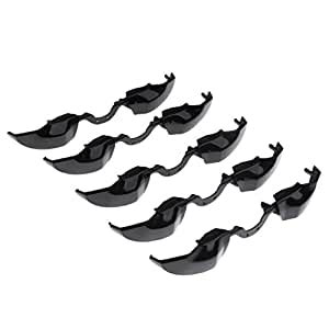 FLAWISH 5Pack Replacement Black LB RB Triggers Bumpers Button for ...
