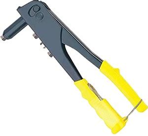 TOOLBUX 10'' Heavy Duty Hand Riveter Pop Rivet Gun, 2.4mm, 3.2mm, 4.0mm ...