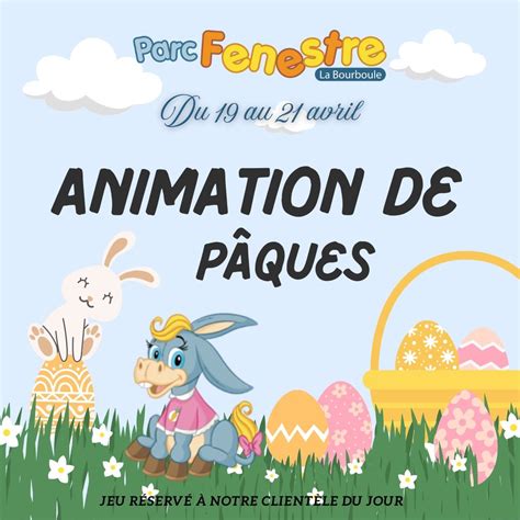 Animation de Pâques Parc Fenestre 2025, Avenue Agis Ledru, La Bourboule ...