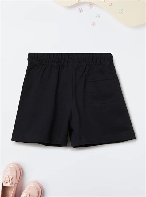 Buy Girls Solid Knit Shorts Online at just Rs. 199.0 - 1000015170031 ...
