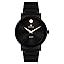 Buy TENMAX Black Aura Collection Quartz 9017 Men's Elegant Black Dial ...