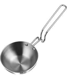 Buy Mansi's Platinum Triply Stainless Steel Tadka Pan for Spice ...