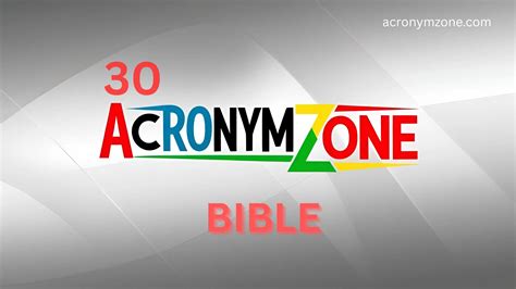 📖 What Does BIBLE Stand For? Unlocking the Sacred Acronym