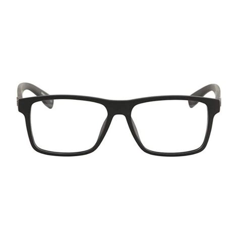 Lacoste Matte Black Rectangle Unisex Eyeglasses L2796 001/55 – Lenstrack