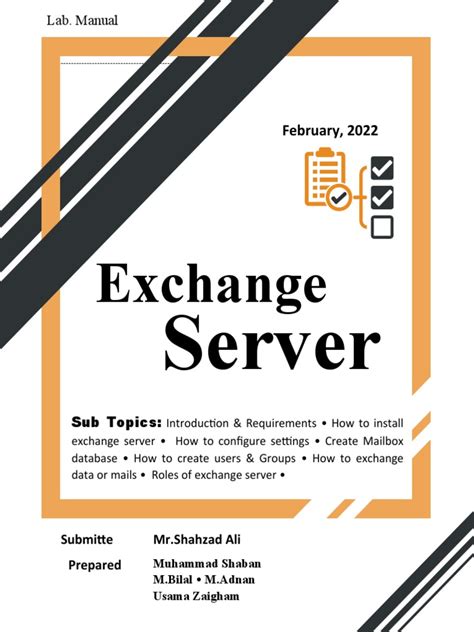 Image result for Microsoft Exchange Server Tutorial