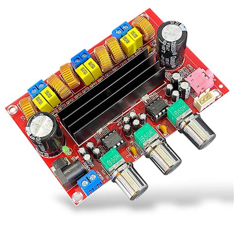 TPA3116D2 Amplifier Board 2x50W+100W DC 12V-24V 2.1 Channel Digital Au ...