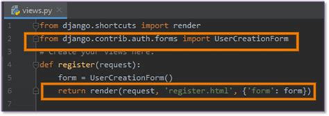 Image result for UserCreationForm Django